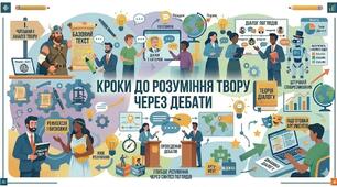 Кроки до розуміння твору через дебати 
