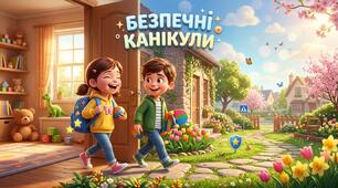Безпечні весняні канікули. Інструктаж з БЖД. Презентація + постер для дітей та батьків