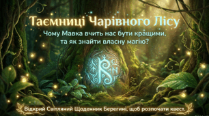 🌿 Таємниці Чарівного Лісу казкова інтерактивна презентація про добро, вибір і силу серця + БОНУС: тренінг-квест “Магія Прадавнього Лісу”