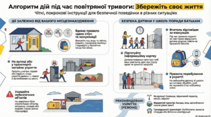 Відеопрезентація на тему: "Повітряна тривога. План дій".