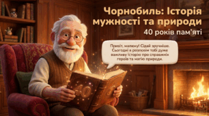 Пізнавальна презентація до 40-річчя пам'яті Чорнобильської трагедії (26 квітня) для 1-4 кл