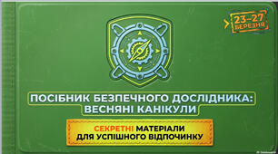 🩵Презентація “Посібник безпечного дослідника: весняні канікули” — сучасний інтерактивний матеріал🌺