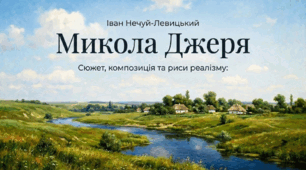 Іван Нечуй-Левицький «Микола Джеря». Сюжет і композиція. Риси реалізму в повісті.
