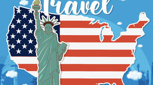 Puzzle: The USA. Time To Travel!