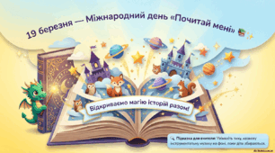 Ранкова зустріч "19 березня- День "Почитай мені"
