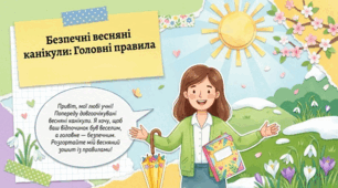 Правила БЖД під час весняних канікул
