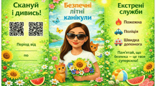 Пам’ятка «Безпечні літні канікули»