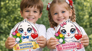 🐰 Зайчики-листівки «Веселих канікул» для солодких привітань учнів🌺