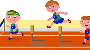 Інтегрований захід з фізичної культури та математики "Веселі перегони"