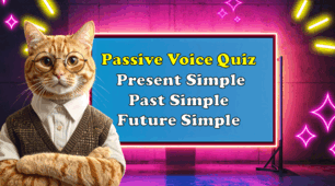 English Grammar Quiz. Passive Voice (Present Simple, Past Simple, Future Simple)