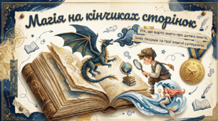 Магія на кінчиках сторінок 📚 Інтерактивна презентація про силу книг, казок і читання + завдання та рефлексія