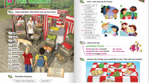 Комплект робочих листів з англійської мови на тему “Food and The Market” QuickMinds 3 Unit 8