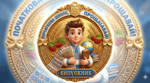 Медаль"Початкова школо, прощавай"