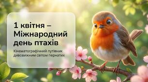 1 квітня – Міжнародний день птахів