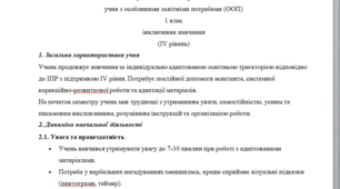 Аналітичний звіт 1 клас 4 рівень (ІІ семестр)---(можу зробити індивідуально за потребами, пишіть в особисті повідомлення, дякую).