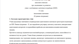 Аналітичний звіт 11 клас 2 рівень (ІІ семестр)---(можу зробити індивідуально за потребами, пишіть в особисті повідомлення, дякую).