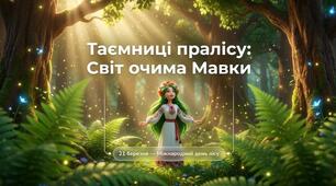 21 березня - Міжнародний день лісу. Таємниці пралісу: Світ очима Мавки