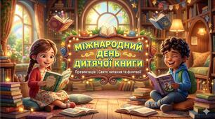 2 квітня - Міжнародний день дитячої книги. Презентація