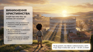 Виникнення християнства та його поширення в Римській імперії — презентація 6 клас НУШ (історія, готовий урок)