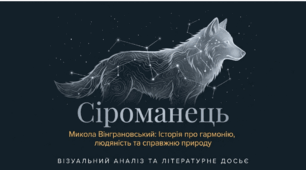 Українська література. 7 клас. Микола Вінграновський. Повість «Сіроманець». Дружба хлопчика й вовка як приклад гармонії людини й природи, бережного ставлення до диких тварин. Презентація.