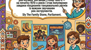 Тиждень мистецтва. Ілюстрації. Напрями рок-музики. Оформлення дошки, класу. НУШ