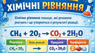 Поняття про хімічні рівняння