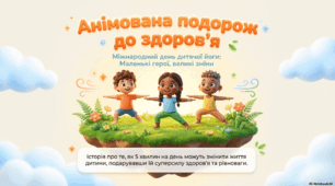 3 квітня - Міжнародний день дитячої йоги