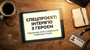 ГР1. Підсумкова робота. Інтерв’ю з героєм твору.