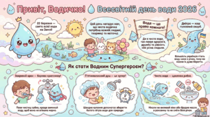 Інфографіка «Всесвітній день води»