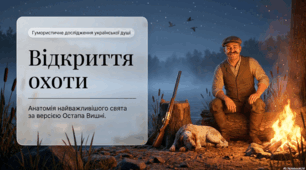 Остап Вишня «Відкриття охоти»