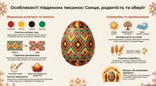 Писанки Півдня (інфографіка)