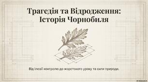 "Трагедія та Відродження : Історія Чорнобиля"