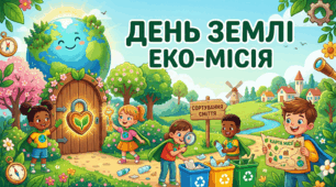 День Землі: Велика ЕКО-місія для маленьких героїв
