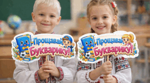 📚 Набір топерів фотобутафорії до свята Букварика