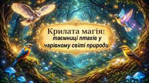 Презентація "Крилата магія: таємниці птахів у чарівному світі природи" (до міжнародного  дня птахів)
