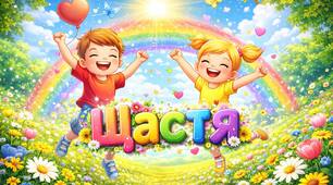 Хмаринки з написами до Дня Щастя