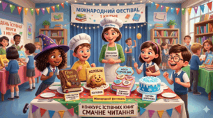 Виховний захід : «Смачне читання: Міжнародний день їстівної книги» 1 квітня