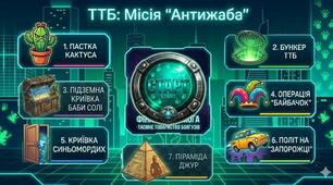 Інтерактивна гра-квест за повістю Лесі Вороніної "Таємне Товариство Боягузів..."