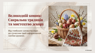 Великодній кошик: Сакральна традиція та мистецтво декору
