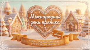 21 квітня - Міжнародний день пряника