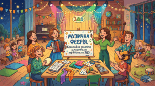 Музичне заняття – зустріч  з педагогами «Музична феєрія».