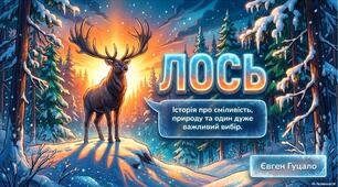 Презентація до уроку української літератури у 5 класі "Євген Гуцало. "Лось""