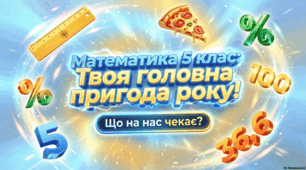 Математика 5 клас: Твоя головна пригода року!