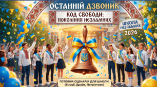 Сценарій свята Останнього дзвоника / Випускного «Код Свободи: Покоління незламних»
