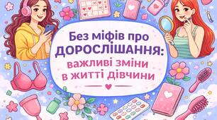 Презентація «Без міфів про дорослішання: важливі зміни в житті дівчини»