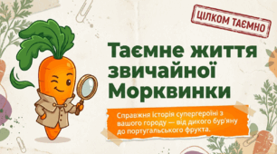 🥕 Таємне життя звичайної морквини: інтерактивна STEM-презентація про овоч-супергероя