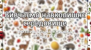 Інтерактивна книга-гра на липучках «Вивчаємо навколишнє середовище»