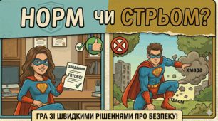 Гра «Норм» чи «стрьом»: Супергеройська безпека»