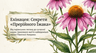 Ехінацея: феномен імунної сили та природної історії