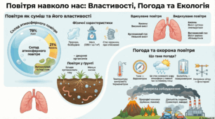 " Властивості повітря"
